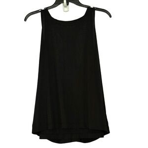 Vuori Black Verity Layered Sleeveless Tank‎ Top - Large